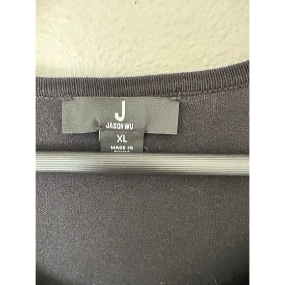 Jason Wu Black Long Sleeve Button Front Cardigan Size‎ XL NWOT - Picture 4 of 6
